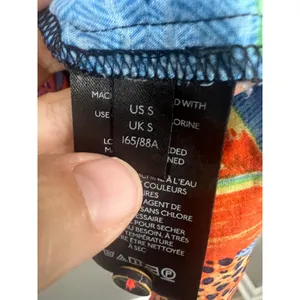 Anthropologie Orane Sigal Shirt Womens XS Multicolor Great Tropical Fruit Print thumbnail 4