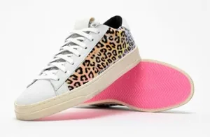 P448 jack leopard print hologram Low sz US 6 thumbnail 1
