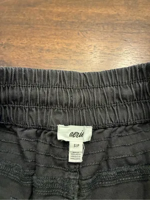 Aerie Pull-On Woven Short Small Gray Soft Shorts thumbnail 2