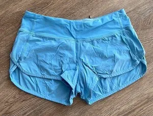 Light Blue Running Shorts thumbnail 1