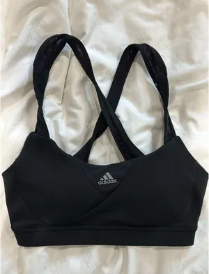 Adidas Sports Bra Black thumbnail 1