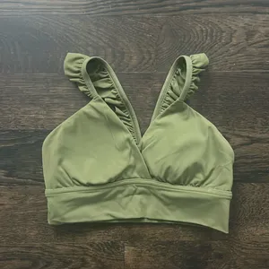 OFFLINE By Aerie Real‎ Me Xtra Ruffle Sports Bra thumbnail 3