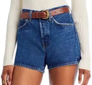 AGOLDE Parker High Rise Denim Shorts thumbnail 1