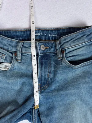 Old Navy Courtney O.G. Loose Jeans Women’s 0 Medium Wash Baggy Skater Y2K Denim thumbnail 7