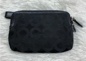 COACH y2k Black Wristlet with Card Slot thumbnail 2