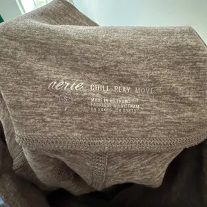 Aerie Chill Play Move‎ Beige Pocket Active Leggings thumbnail 5