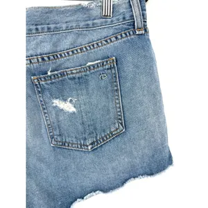 Rag & Bone Jean Shorts Gunner Distressed 30 Blue Raw Hem Cut Off Premium Denim thumbnail 5