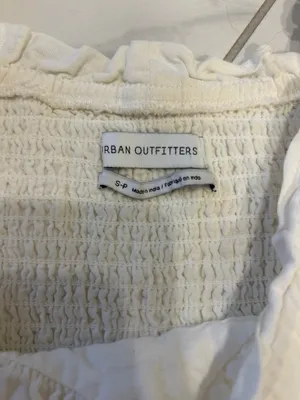 Urban Outfitters White Dress Mini thumbnail 3