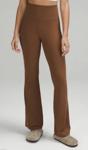 Lululemon High Rise Flared Legging - Roasted Brown thumbnail 1