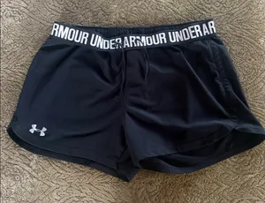 Under Armour Black Performance Shorts thumbnail 1