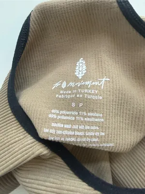 FP Movement Ribbed Sports Bra Size Small thumbnail 3