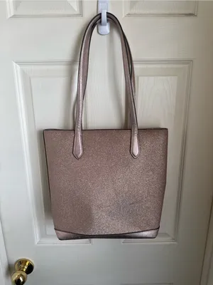 Kate Spade Pink Glitter Tote Bag thumbnail 2