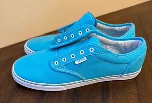 Vans Era‎ Shoes Blue Womens 10 NWOT NO LACES thumbnail 1