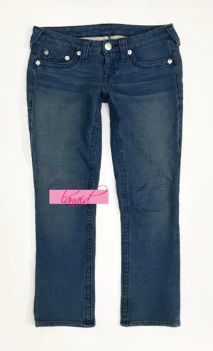 True Religion OOAK SAMPLE Lizzy Woven Knit Stretchy Cropped Crop Sweatpants Slim Jeggings thumbnail 1