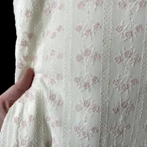 Garage fairycore nightdress women's‎ size L embroidered roses ruched bust mini thumbnail 7