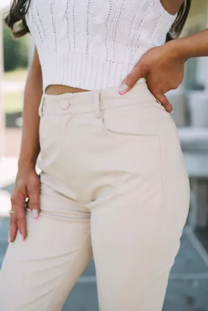 These Three Boutique Leather Pants thumbnail 3