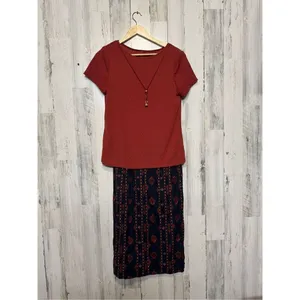 Dress blouse combo Orange Size M thumbnail 4
