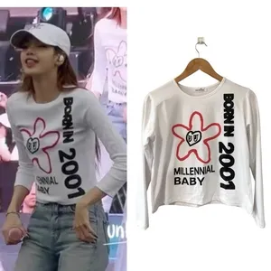 Millenial Baby Shirt‎ - Born in 2001 Flower Eye Long Sleeve thumbnail 2