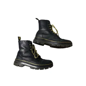 Dr. Martens Black Combs Leather Boots thumbnail 4