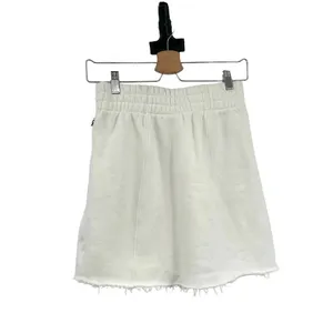 Good American The High‎ Waist White Sweat Skirt White Size 2 / US Medium thumbnail 7