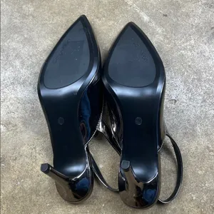 Calvin Klein Metallic Slingback Heels
Size: 9 thumbnail 4