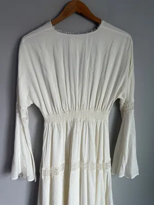 NEW The Jetset Diaries hammock maxi dress in Ivory Medium thumbnail 10
