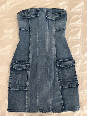 Windsor Mini Denim Dress thumbnail 2