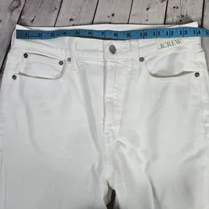 J. Crew Classic straight jean in‎ white 27 NWT thumbnail 10
