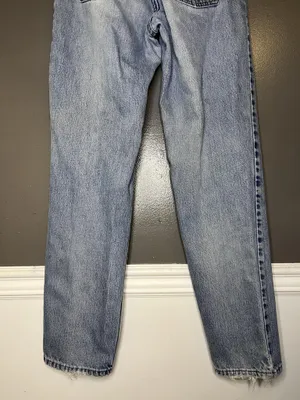Levis Relaxed Tapered Jeans Womens 10L Light Wash Blue High Rise Denim Pants thumbnail 6