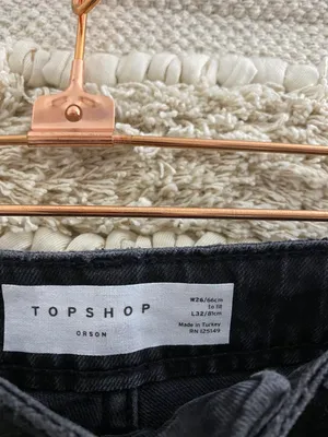 Topshop Washed Black Orson Pants thumbnail 6