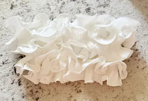 ruffle strapless top White Size M thumbnail 1