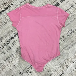 Free people short sleeve Tshirt bodysuit thumbnail 2