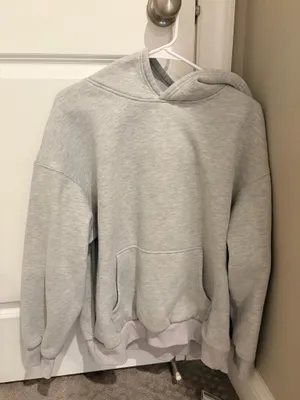 Trendy Queen Hoodie Grey Gray Size M thumbnail 1