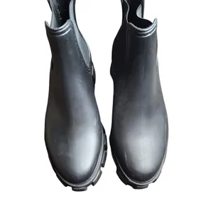 Jeffrey Campbell Black Cloudy Rain Boot Size: 7 thumbnail 3