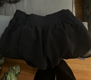 Black Lululemon Hotty Hot Shorts 2.5" thumbnail 1