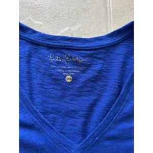 Lilly Pulitzer Top Womens XXS Blue Cotton Minimalist Capsule‎ Luxury Preppy thumbnail 5