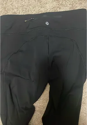 Lululemon black leggings with pockets thumbnail 6