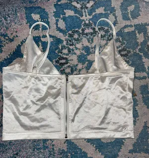 Cute White Going Out Top Size L thumbnail 5