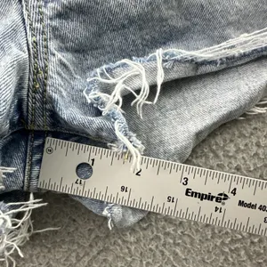 Levi's‎ 501 Original Fit High Rise Shorts Denim Jean Cut Off Festival Women's 32 thumbnail 9