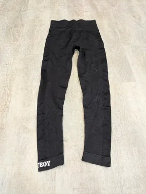 Playboy By Pacsun Black Leggings Size Small thumbnail 2