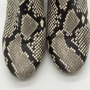 Tory Burch Kira Stamped Snake Print Leather Bootie - 8.5 thumbnail 9