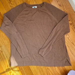 Old navy brown sweater thumbnail 1