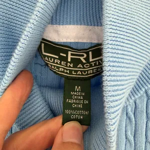 Lauren Ralph Lauren Active Women’s Light Blue Cable-Knit Full Zip Sweater M thumbnail 8