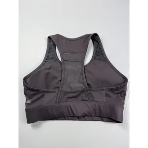 Fabletics Sports Bra Medium Support Racerback Workout‎ Fitness Gray S thumbnail 3