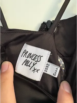 Princess Polly Mini Dress Black  thumbnail 8