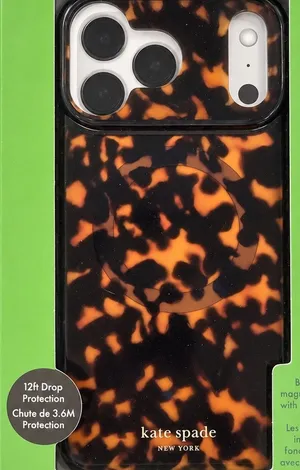 Kate Spade New York Tortoiseshell MagSafe Protective Case for iPhone 17 Pro Max thumbnail 1