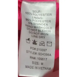 Shinestar Slip‎ Dress V-Neck Sleeveless Midi Dress Party Cocktail Red M thumbnail 3