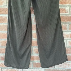 Offline Aerie Wide Leg Sweatpants Built In Shorts Women’s XS Gray Perforated thumbnail 6