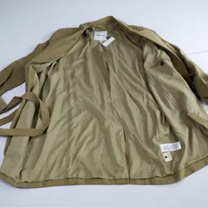 Madewell The Drapey Tie-Waist Blazer Tawny Olive Women XS‎ NWT Quiet Luxury thumbnail 7