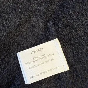 Barefoot Dreams Cozychic Lite Calypso Women Size Small cardigan open front Black thumbnail 7